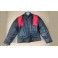 Prince Sports 100% Leather Jacket Black/Red