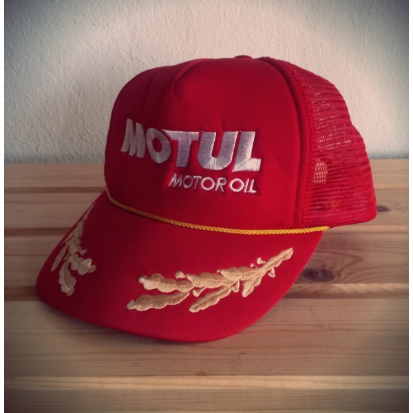 Casquette Vintage Motul - Rouge, Taille XL - Occasion Bon état